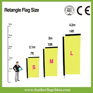 14ft 4.2m Advertisement Flags